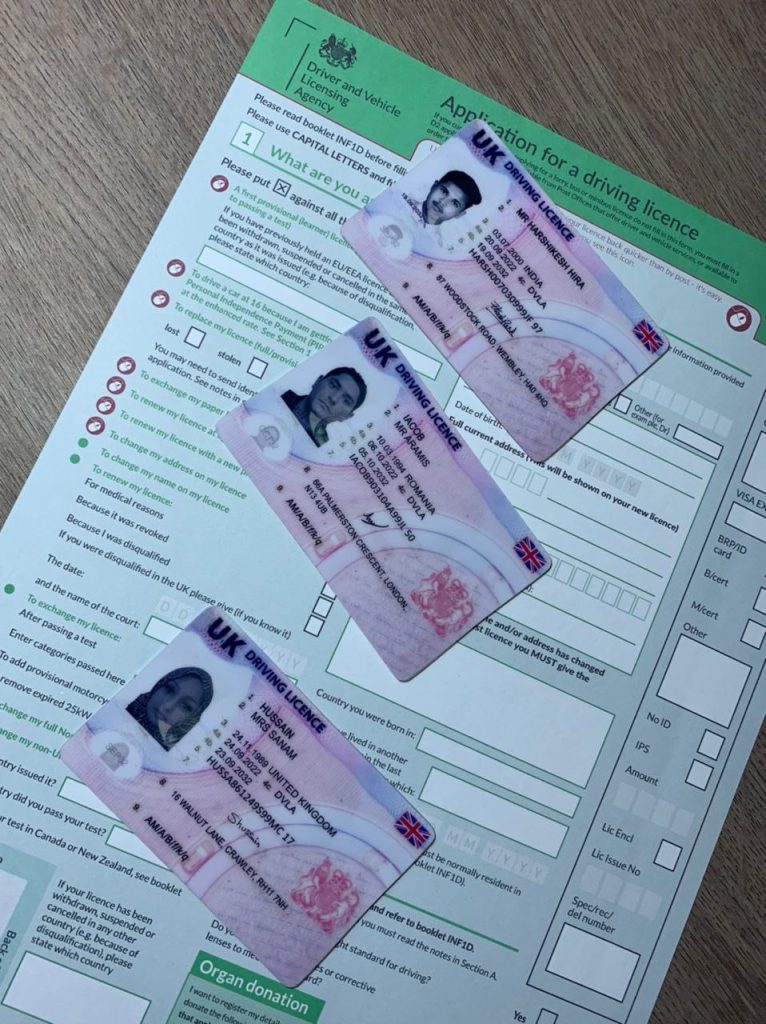 UK Driving Licence