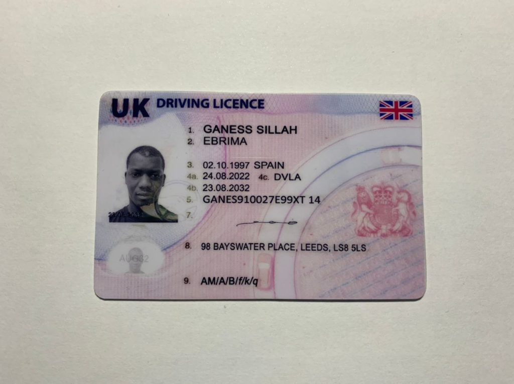 UK Driving Licence