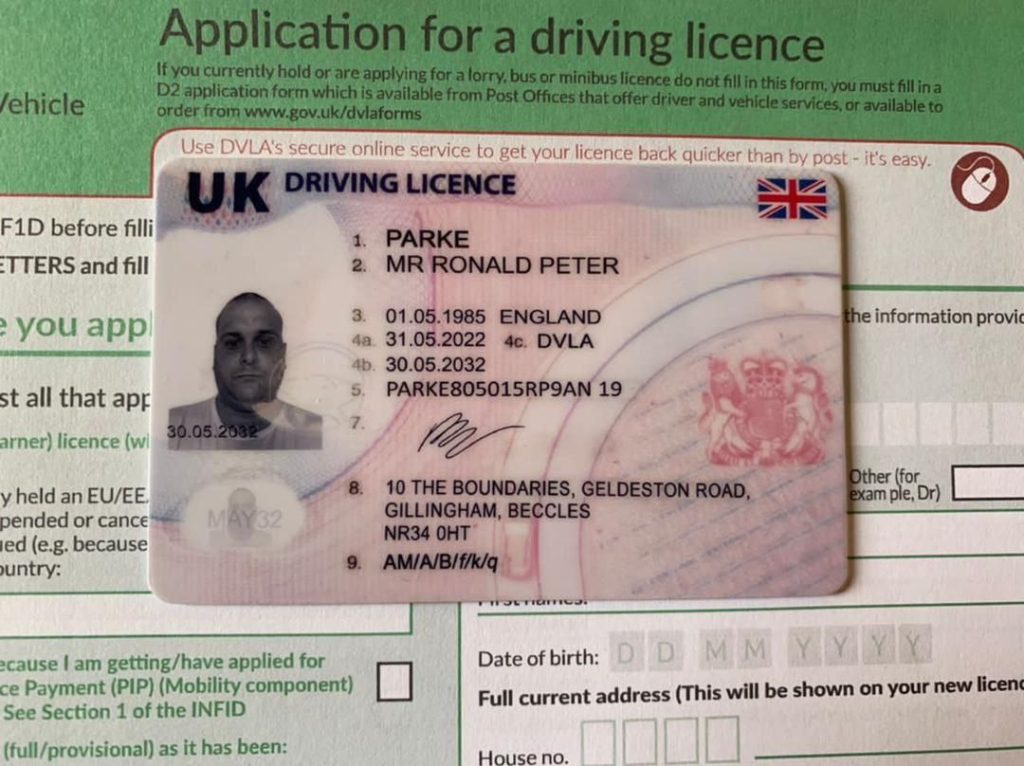 UK Driving Licence